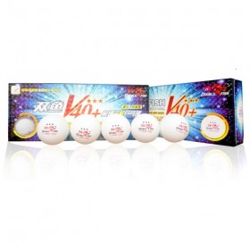 Quả bóng bàn Double Fish V40+ 3 sao hộp 10 quả